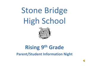 Stone Bridge High School - Loudoun County Public Schools