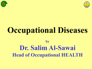 Occupational Illness Presentation