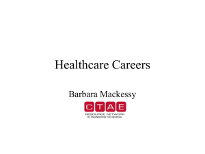 Healthcare Careers PowerPoint