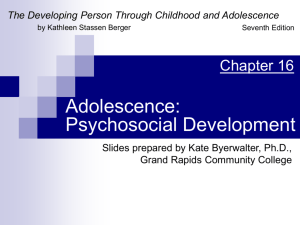 Psychosocial Development