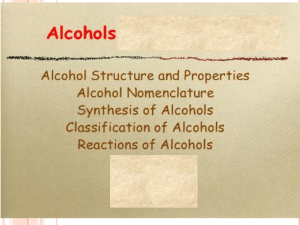 CHM101-Alcohols final