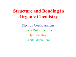 Structure and Bonding in Organic Chemistry