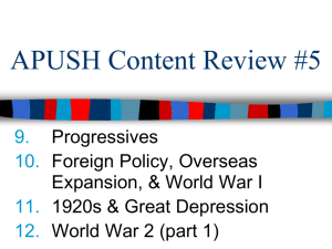 APUSH Content Review