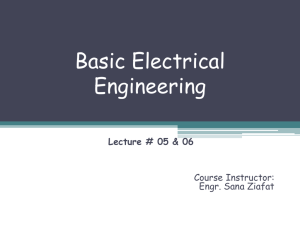 Wheatstone Bridge - University of Engineering and Technology, Taxila