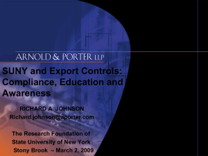 US Export Controls