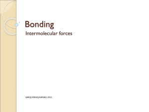 Intermolecular Forces ppt