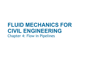 (Chapter 4) Fluid Mechanics for Chemical Engineering