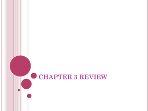 chapter 3 review 3.1 – carbon compounds