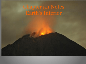 Earth's Interior notes
