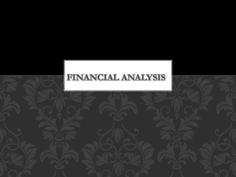 Financial Analysis