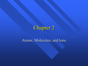 Atomic Models & Scientists