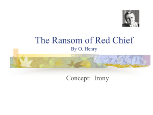 The Ransom of Red Chief