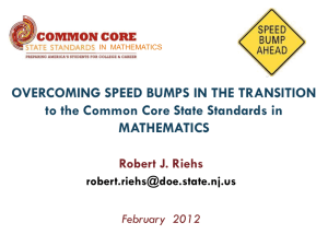 Speed Bumps Transition