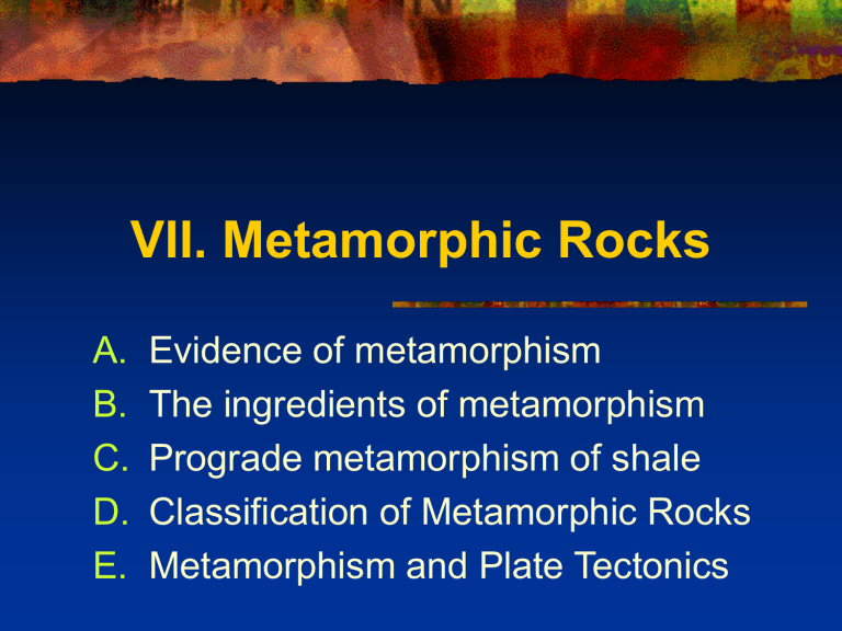 Metamorphic