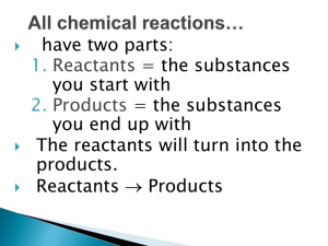 All chemical reactions*