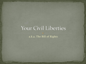 Your Civil Liberties