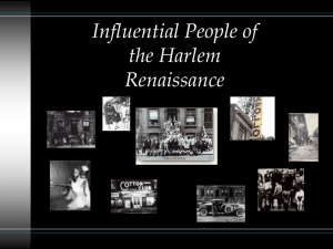 People of the Harlem Renaissance