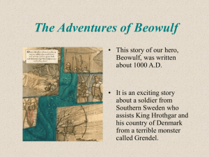 The Adventures of Beowulf - Teaching with Technology Home Page
