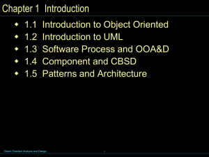 Introduction to concept of OO