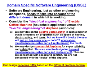 Domain Specific Software Engineering (DSSE)