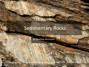 ES9 19 Sedimentary rocks