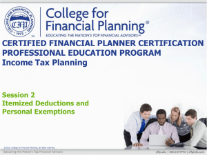 certified financial planner™ certification professional