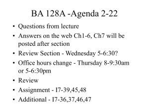 Agenda 2-22 - Haas School of Business