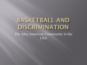 77% of NBA PLAYERS: African-American in 2009