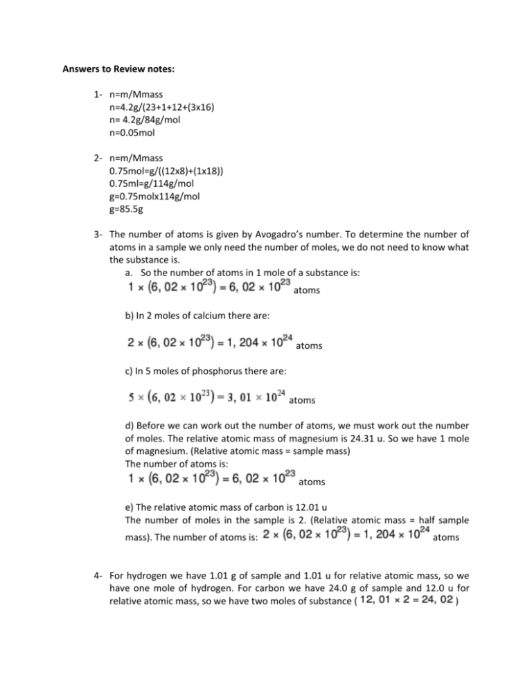 answers-to-review-notes