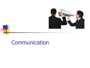 Communications Powerpoint