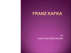 franz kafka - Wikispaces