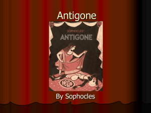 Antigone - Schwarzspace