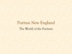 Puritan New England