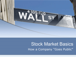 Stock Market Basics