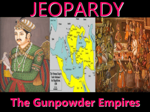 The Gunpowder Empires