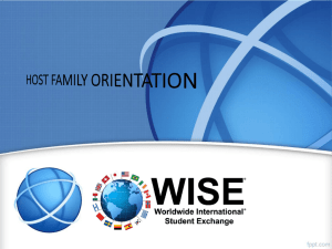 Host Family Orientation 2015-2016