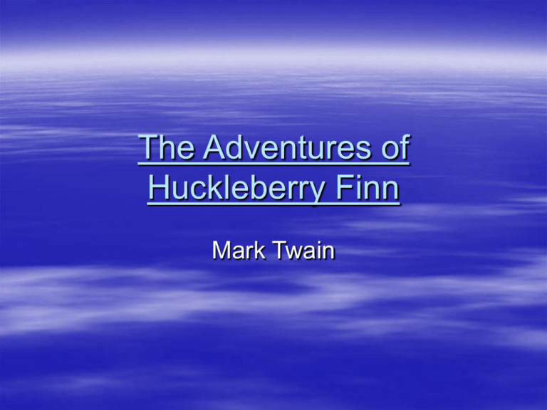 the adventures of huckleberry finn essay topics