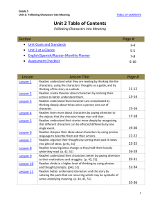 Unit 2 - Woodburn School District