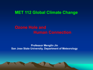 METO112-ozone-connection - Department of Meteorology and