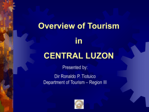 Central Luzon Overview - Department of Tourism