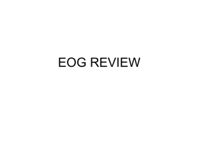 eog review - Montgomery County Schools