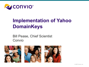 What is Yahoo DomainKeys (YDK)?