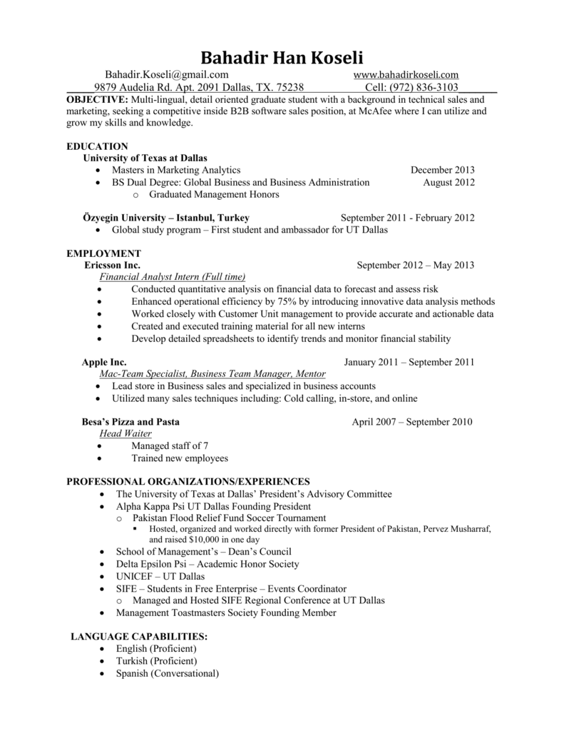 Jsom Resume Template Jsom Next Information Systems / Available in