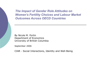 Gender Role Attitudes and the Labour Market Outcomes of Women