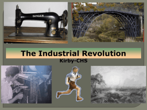 Industrial Revolution Lesson #3 - North Clackamas School District