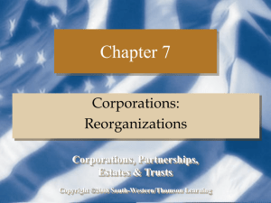 C7 - 7 Corporations, Partnerships, Estates & Trusts