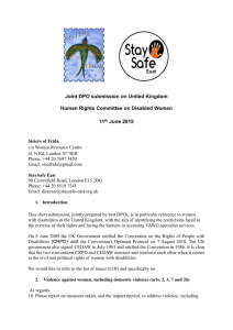 Joint DPO submission on United Kingdom to HRCttee