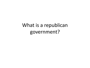 What is a republican government? - Staff Portal Camas School District