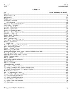 North Korea - Open Evidence Archive