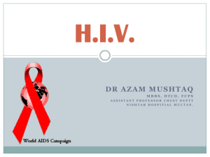 HIV/AIDS Powerpoint - Indiana University Journalism